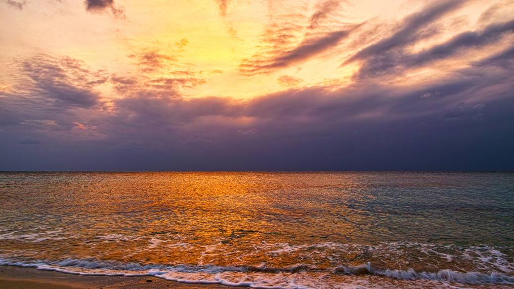 長間浜の夕日イメージ / 3