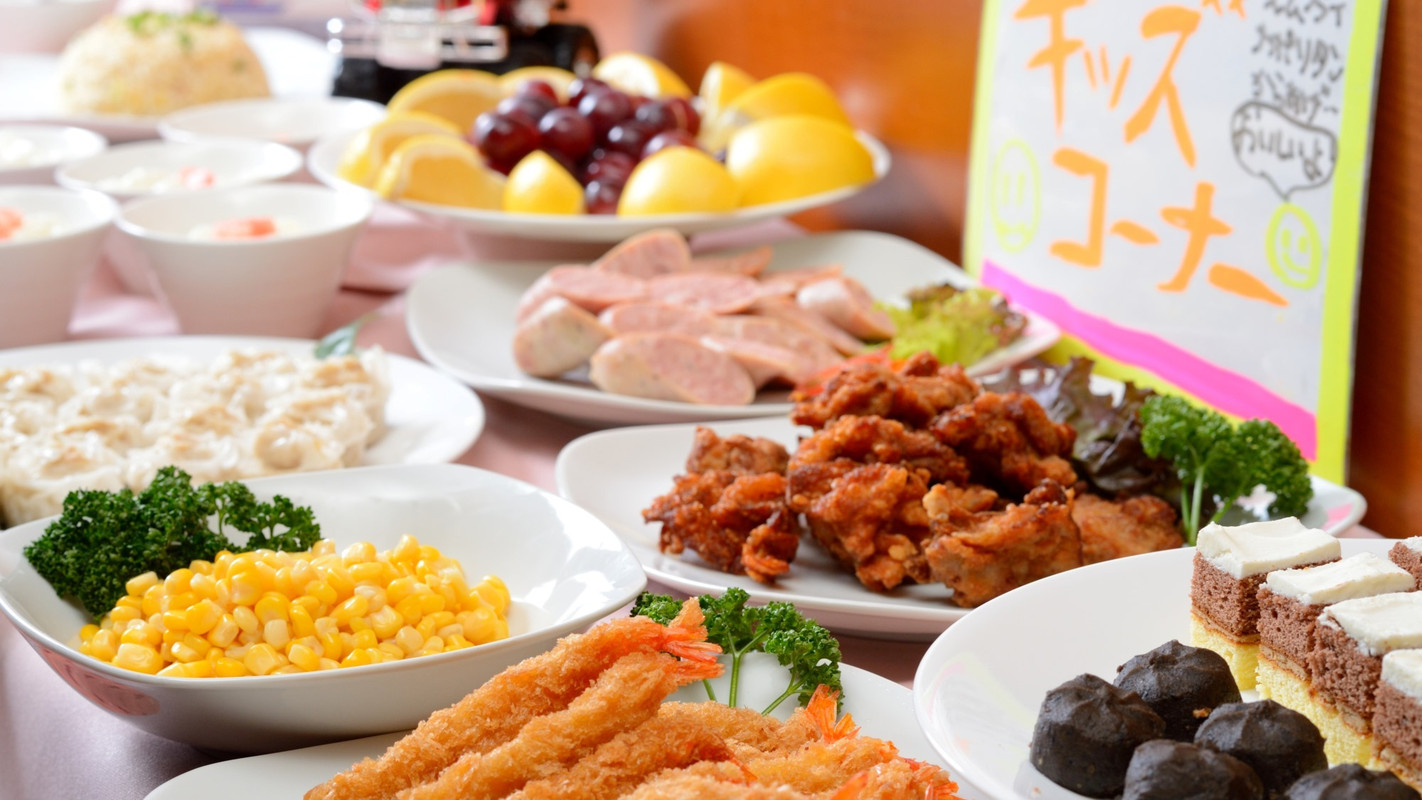 夕食バイキング一例 キッズコーナー