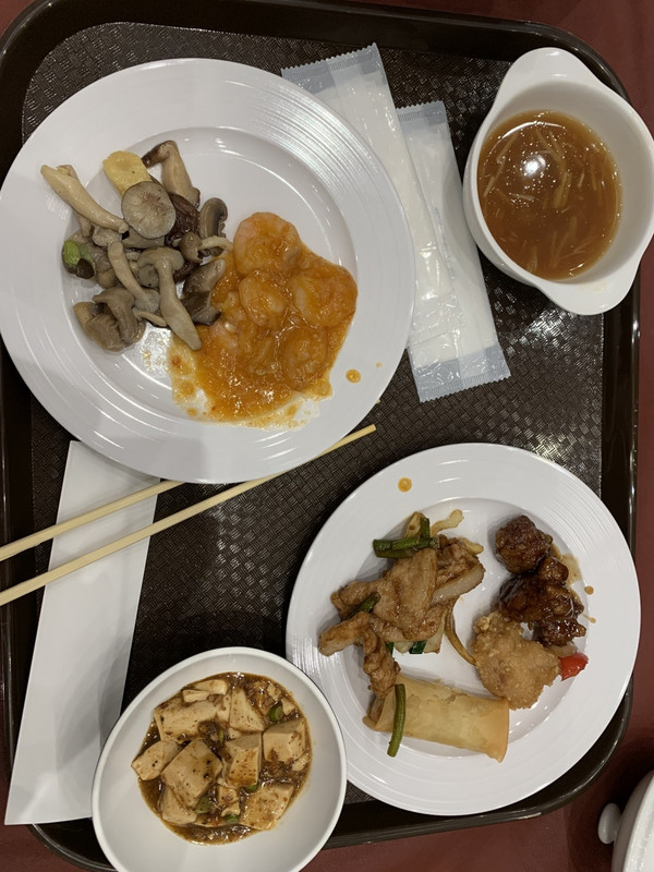 夕食の一部