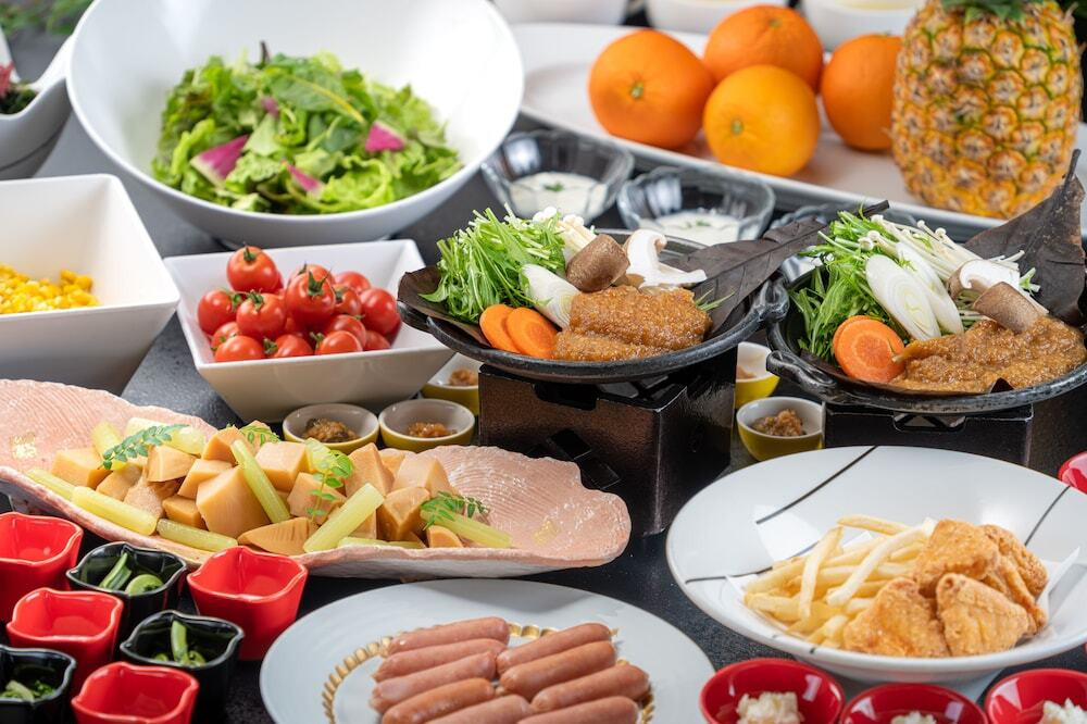 朝食ビュッフェ