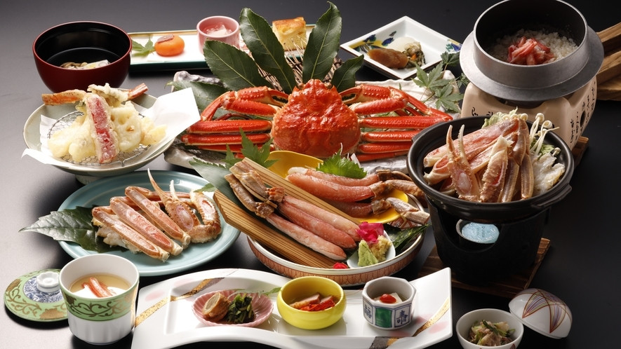 カニの食べ方はお好み次第。混浴大露天風呂にも注目のお宿3910320