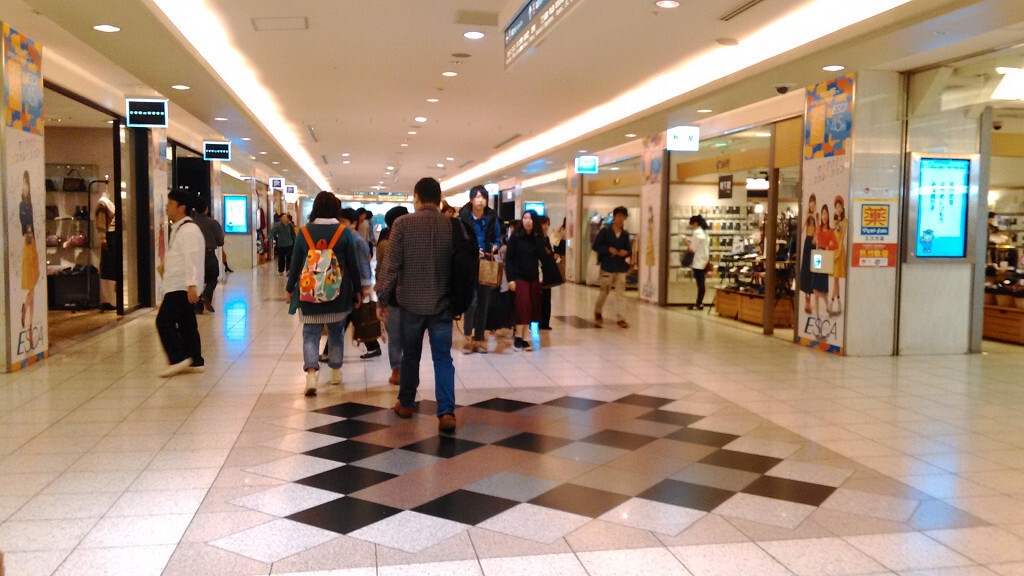 JR名古屋の新幹線口乗り場から、一番近い地下街！914474