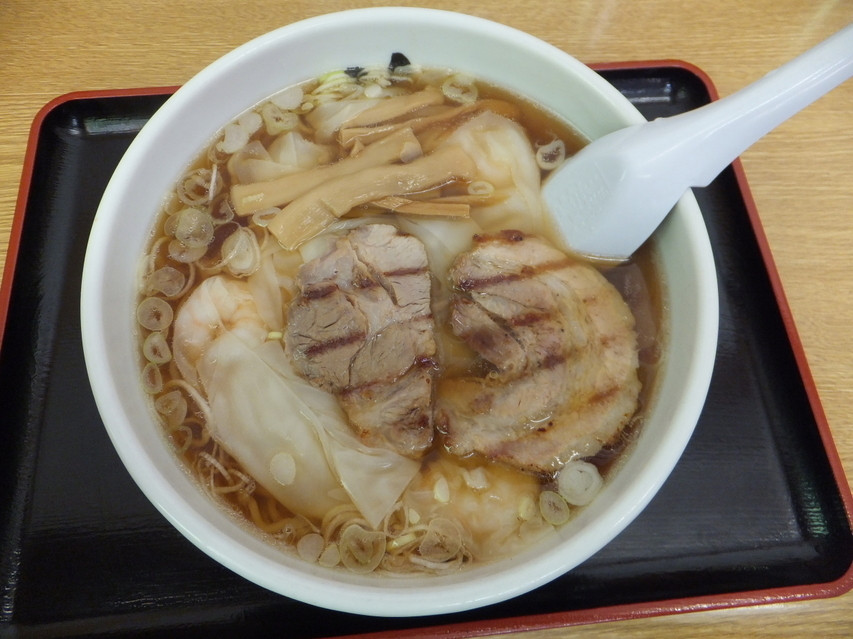 「花鳥風月」料理 855811 海老ワンタンメン（醤油）７６０円