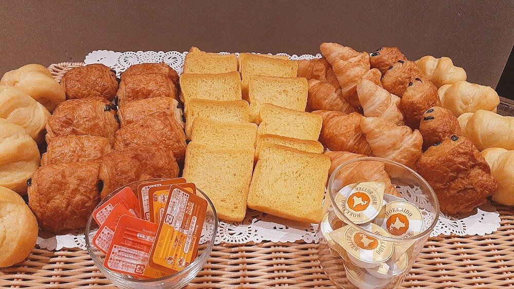 朝食ビュッフェ