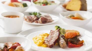 朝食ブッフェ 盛り付け一例 / 1