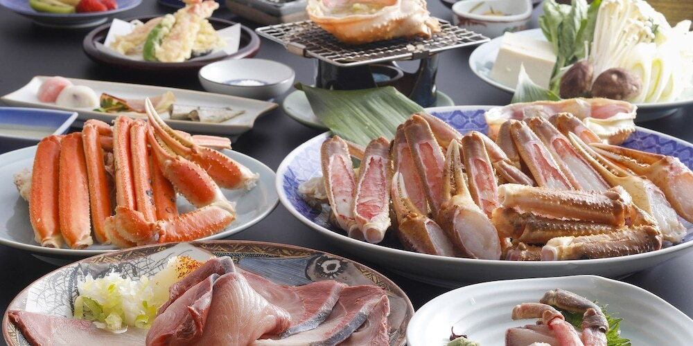 旅館のお食事処