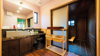 [城湯] 和洋室ツイン/ひのき内湯・露天風呂付き離れ(18畳) 禁煙 - 大人限定