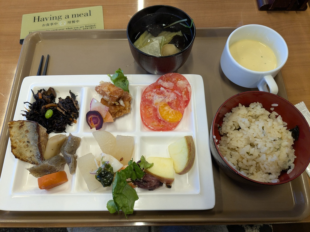 朝食ビュフェ