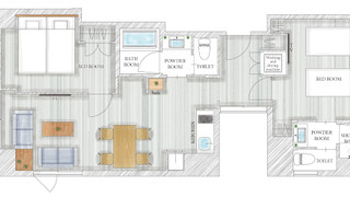 スーペリア 2 ベッドルーム スイート