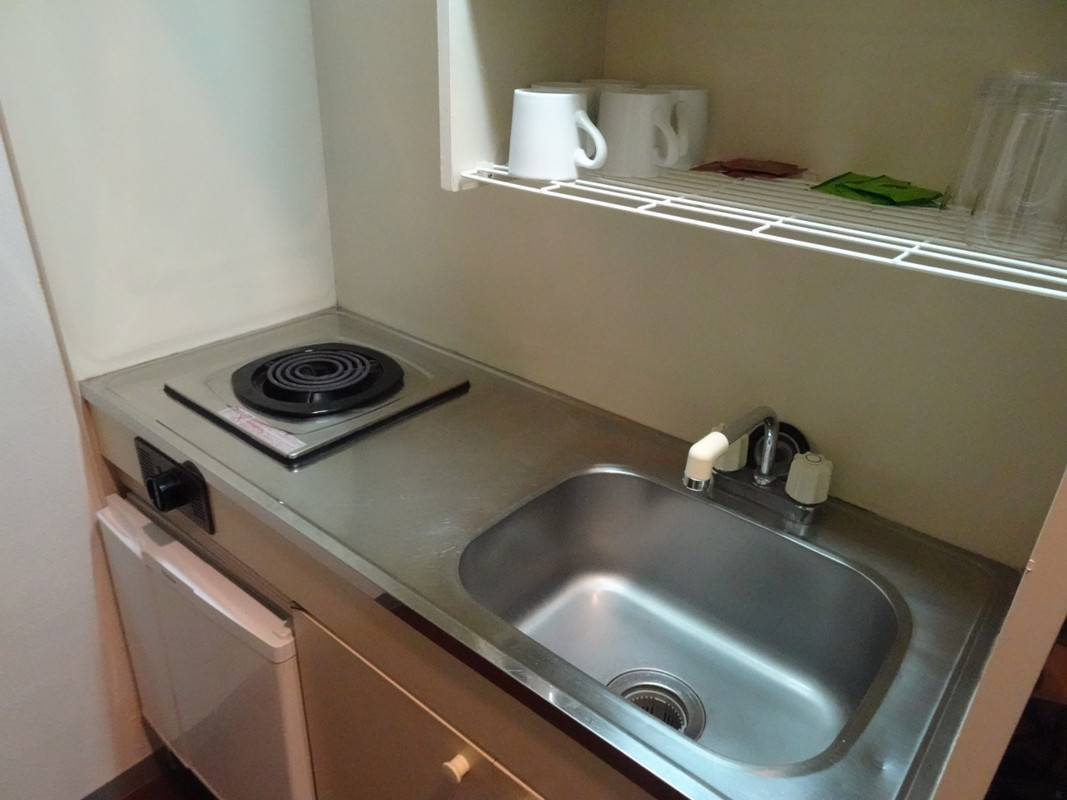 簡易キッチンも