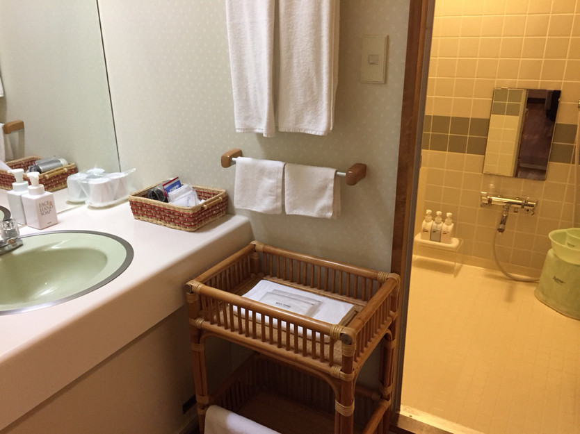 客室洗面台一例