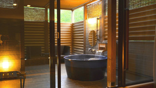 [森の中の露天風呂]付デラックスツインルーム 禁煙 - 宿泊されるお客様(お子様含む)を含めた人数検索をした上ご予約頂きますようお願い致します