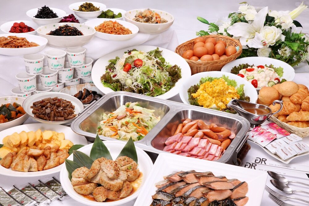 朝食ビュッフェ