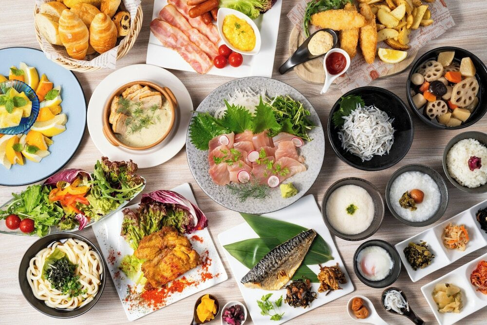 朝食ビュッフェ