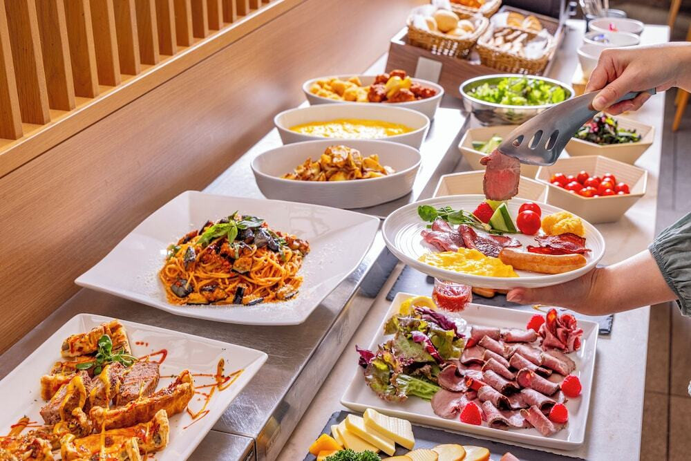 朝食ビュッフェ