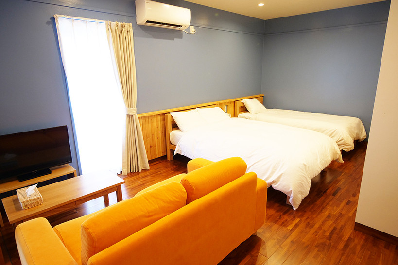 ５．閑静な場所にたたずむ南国感あふれる宿『ゆにの里 ぱりなか』4265930