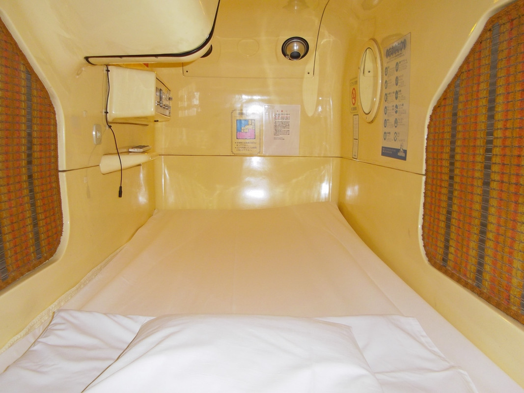 昭和の時代を頑張ってきたカプセルルーム！