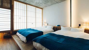 デラックスルーム 四角のベッド / 9