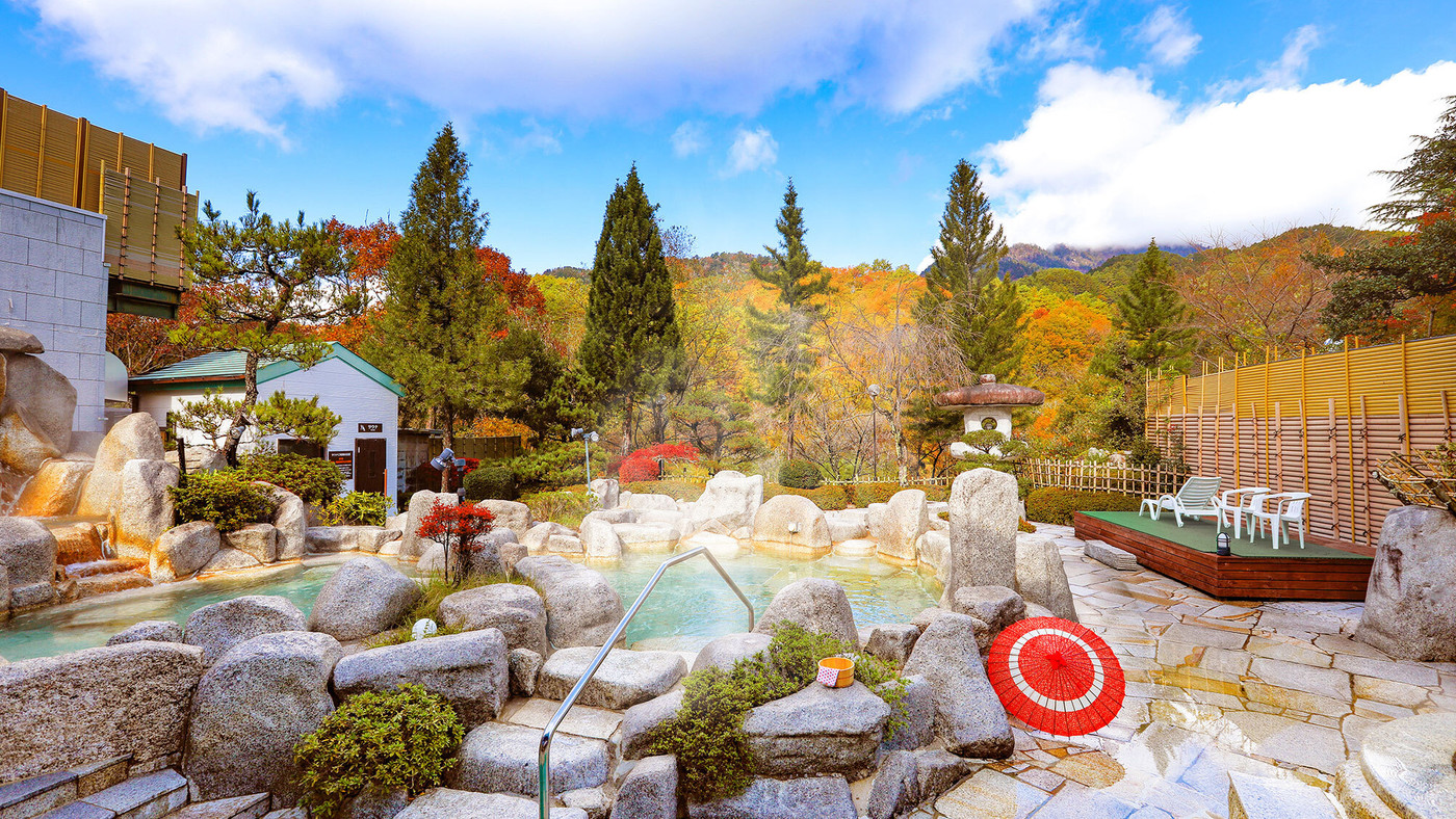 自然に囲まれた大庭園露天風呂でリフレッシュ！4010905