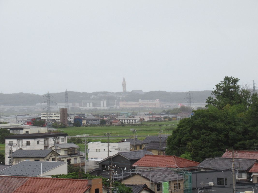 加賀温泉駅方面の眺望