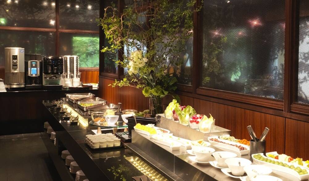 朝食ビュッフェ　ビュッフェ台 / 4