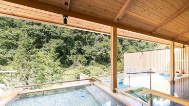 渓流露天風呂③ / 3