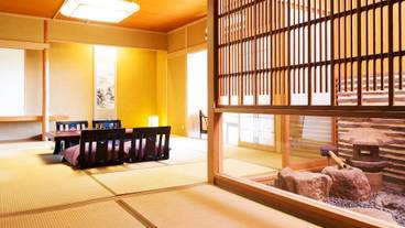 露天風呂付き客室 華① / 3