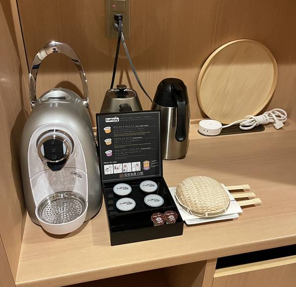 客室のコーヒーメーカー一例 / 2