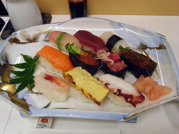「あさひ鮨 本店」料理 631330 復興スペシャル元祖ふかひれ寿し入り