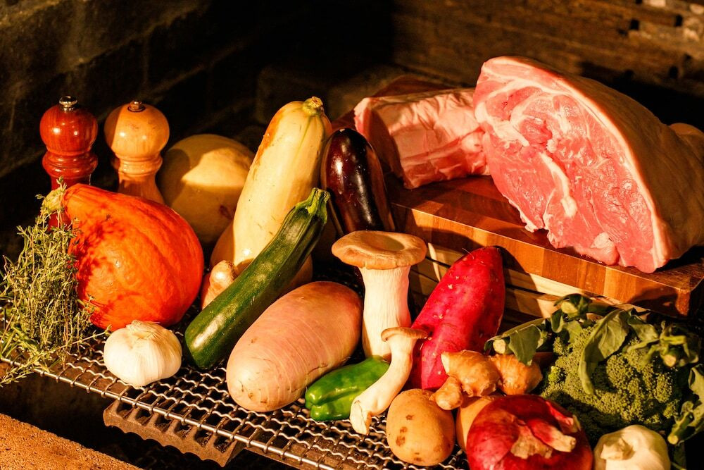 朝食ビュッフェ