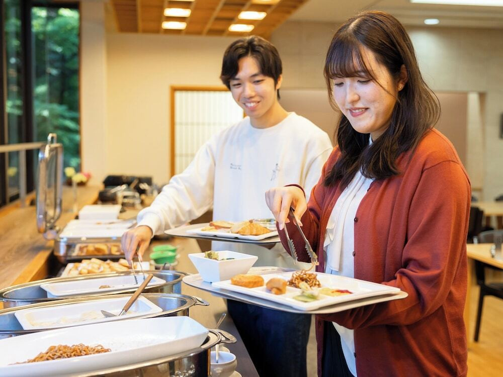 朝食ビュッフェ