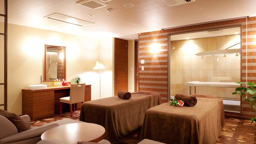 本格的なスパで
心の底からリラックス / 1