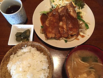 「おもひで定食」 料理 36619679 豚ばら生姜焼定食
