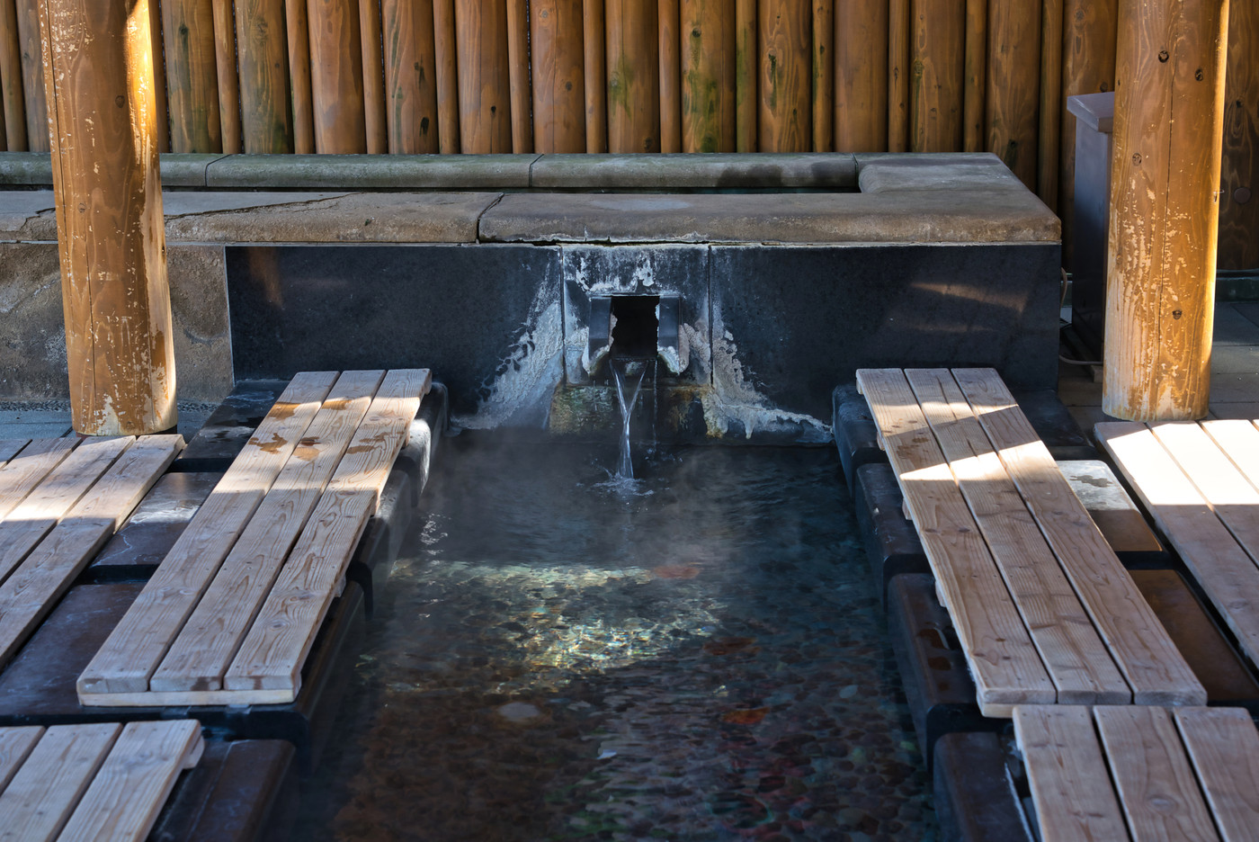 玉造温泉 姫神広場の足湯