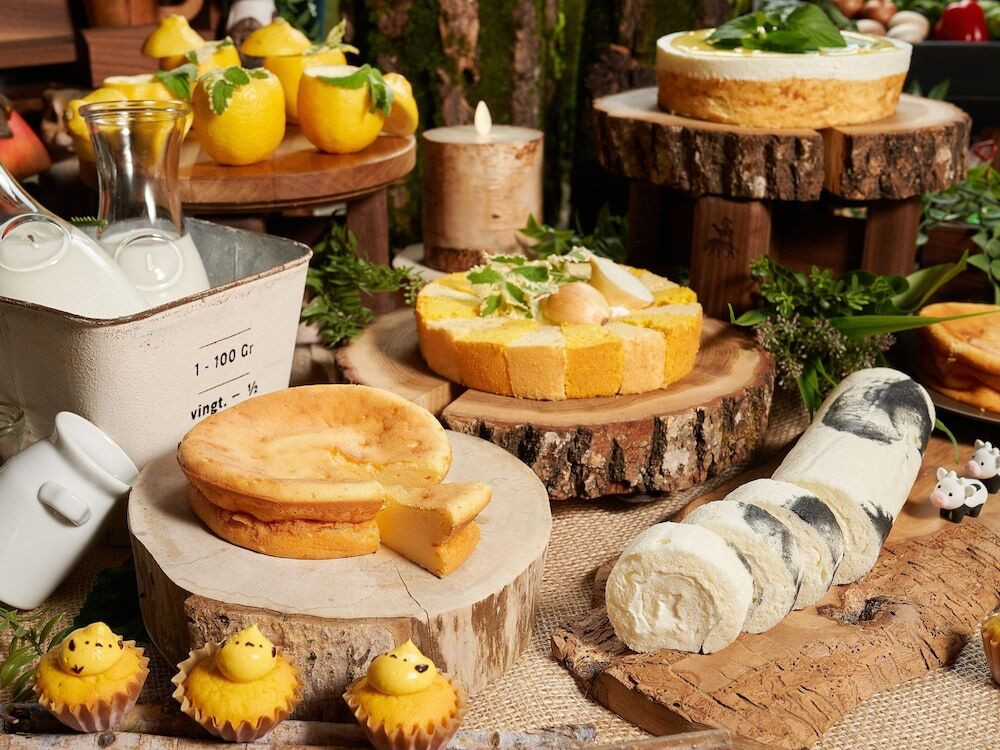 朝食ビュッフェ