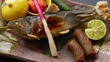 和洋会席料理 岩魚の塩焼 / 2