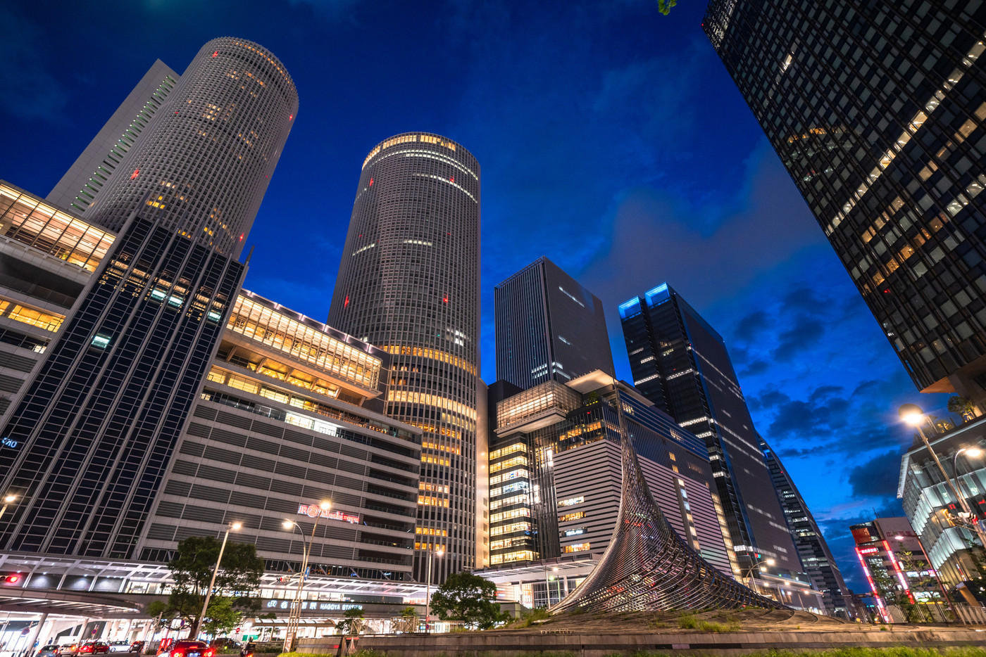 《愛知県》名古屋駅前・都市夜景