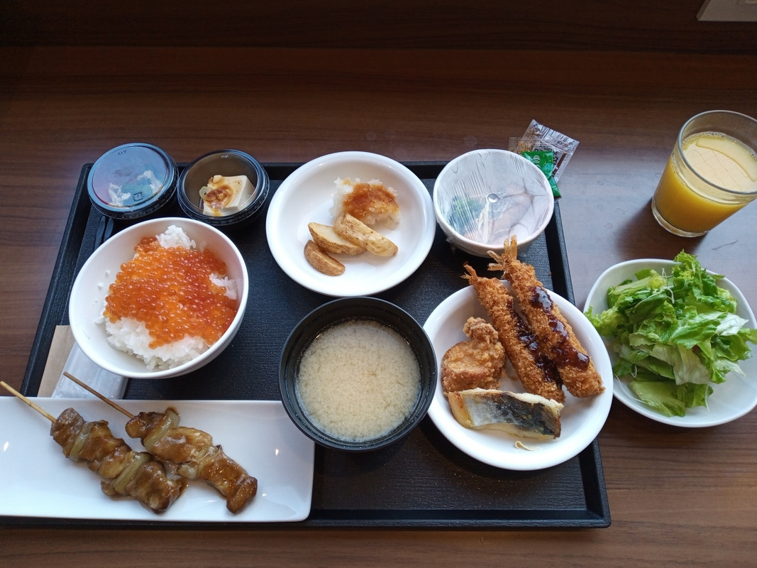 朝食バイキング