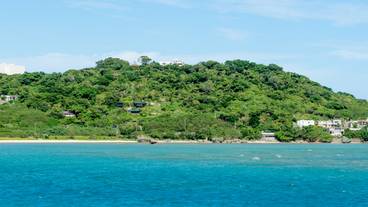 海から見た「さちばるやーどぅい」 / 1
