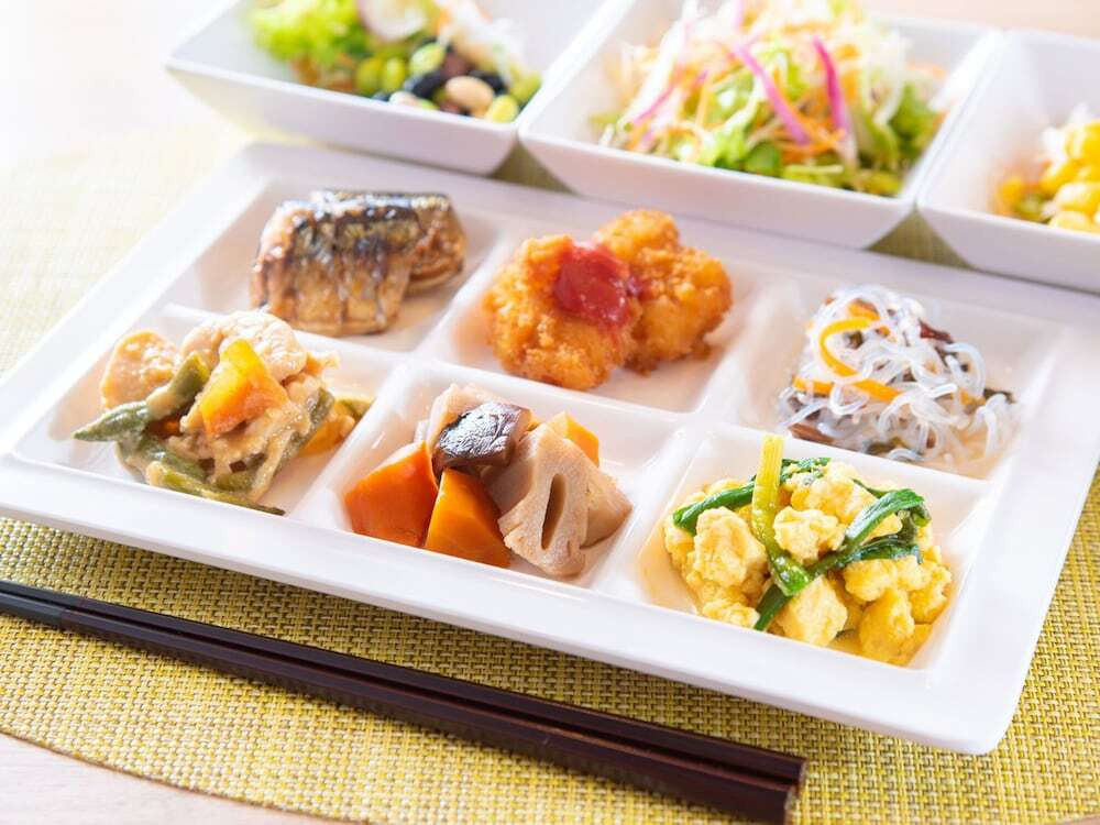 朝食ビュッフェ