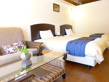 自然の温かみが感じられる居心地が良い客室3455884