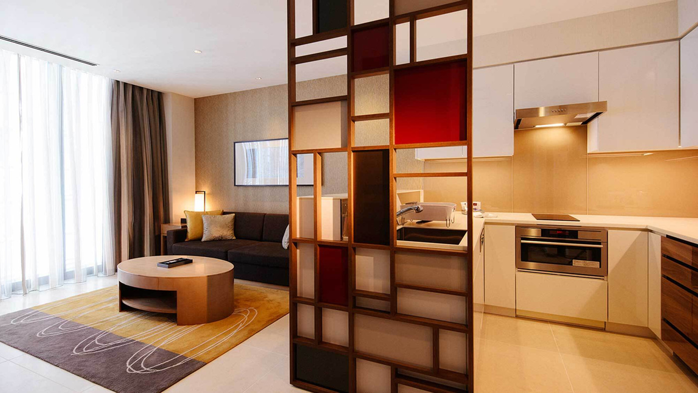 広々としたフルキッチンが魅力的。ラグジュアリーステイが楽しめるホテル4258279