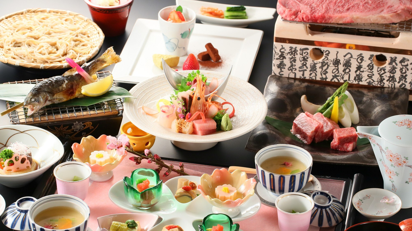 特選料理コース 例