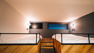 デラックス スタジオ ベッド (複数台) 簡易キッチン