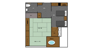 2.3F富士山展望風呂付和洋室【デラックス】 [デラックス] [和洋室] [禁煙] [富士山が見える]