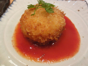 「ひょうたん寿司」 料理 11793461 お寿司屋なのに隠れた絶品！かにクリームコロッケ