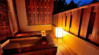 [離れ] Type S/温泉露天風呂+和リビング+寝室 (ツイン) 禁煙 (12歳以下は宿泊頂けません)