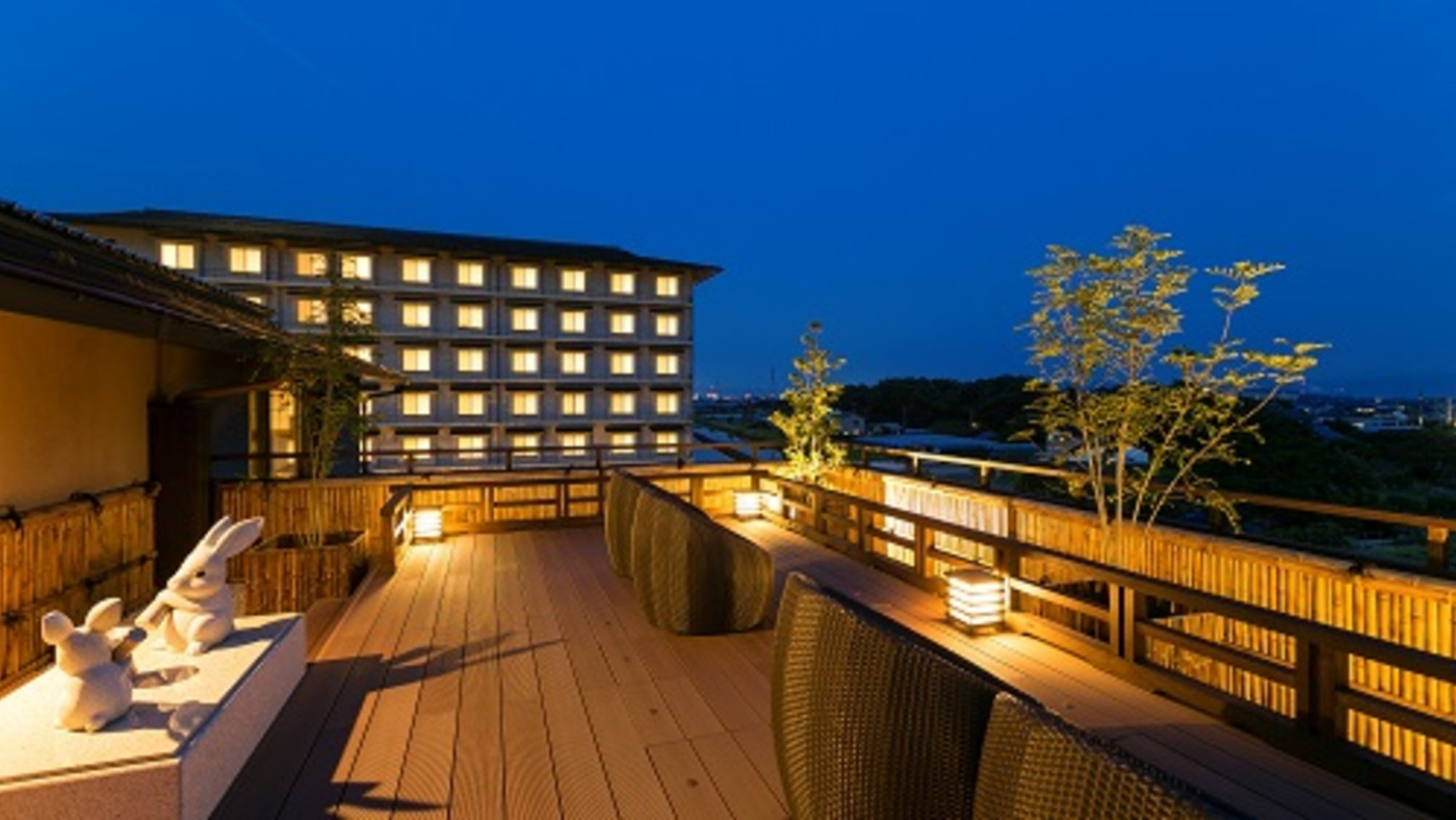 色んな場所にうさぎの姿が…♡華やかな雰囲気の和風ホテル3657883