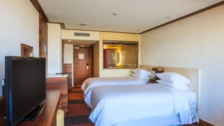 デラックス ルーム シングルベッド 2 台 オーシャンビュー タワー(デラックスルーム )