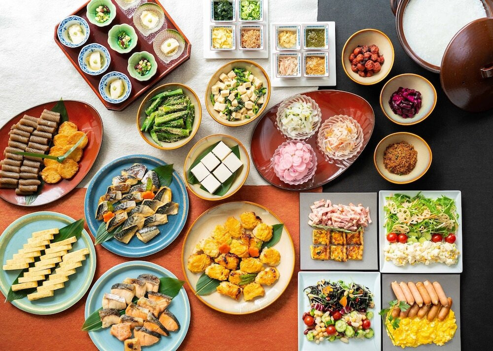 朝食ビュッフェ